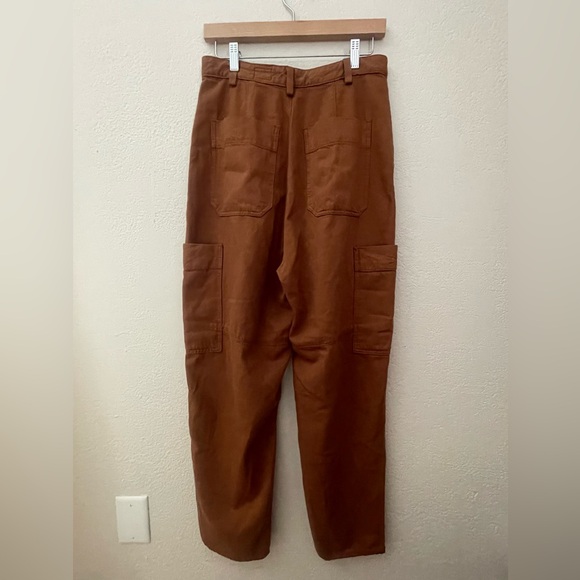 AG Renn Utility Clay Stone Straight Leg Brown Pants 27 R - Picture 5 of 8